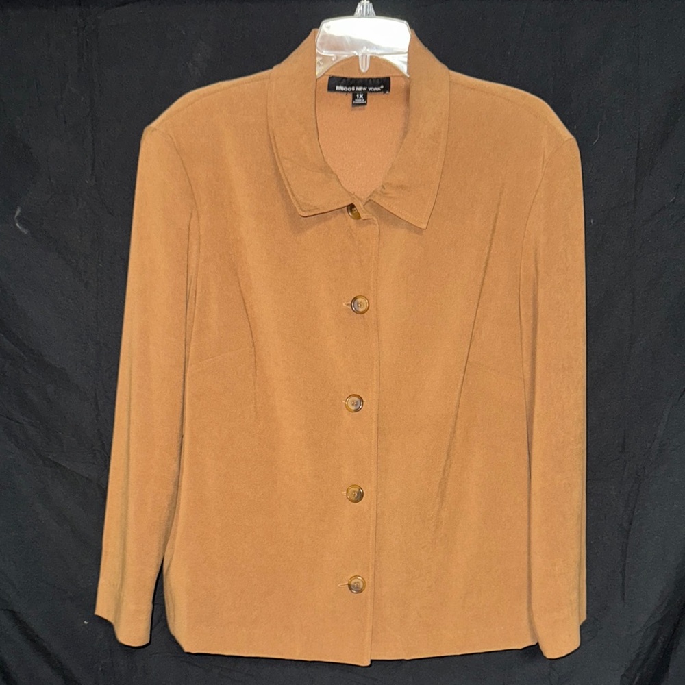 Briggs New York Women's Tan Blazer